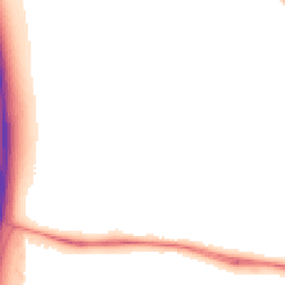 Night-time road noise heatmap for CB3 1AD