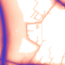 Daytime road noise heatmap for CB3 1AT