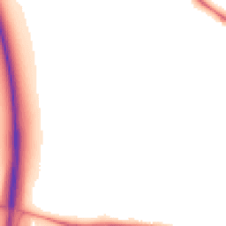 Night-time road noise heatmap for CB3 1AT