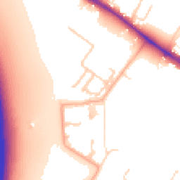 Daytime road noise heatmap for CB3 1BE