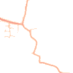 Daytime road noise heatmap for CB3 9NE