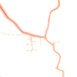 Daytime road noise heatmap for CB3 9NH