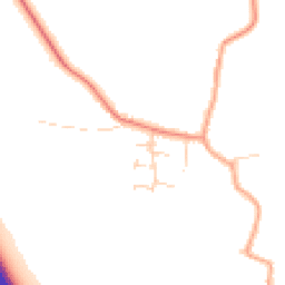 Daytime road noise heatmap for CB3 9NN