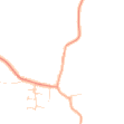 Daytime road noise heatmap for CB3 9NQ