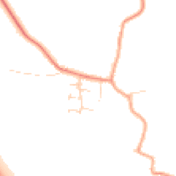 Daytime road noise heatmap for CB3 9NS