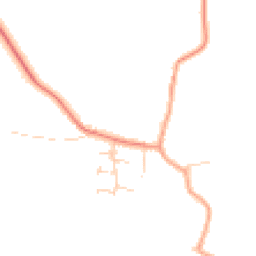 Daytime road noise heatmap for CB3 9NZ
