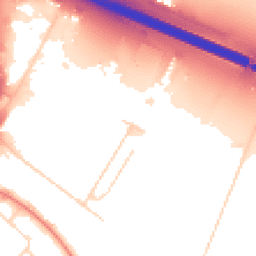 Daytime road noise heatmap for CB4 0DN