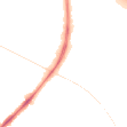 Night-time road noise heatmap for CB4 0WT