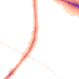 Night-time road noise heatmap for CB4 0WY