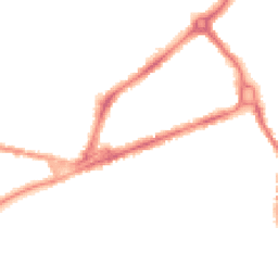 Night-time road noise heatmap for CB4 1AH