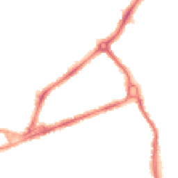 Night-time road noise heatmap for CB4 1AP