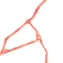 Night-time road noise heatmap for CB4 1AU