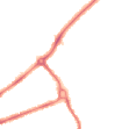 Night-time road noise heatmap for CB4 1AZ