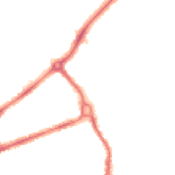 Night-time road noise heatmap for CB4 1BB