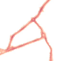 Night-time road noise heatmap for CB4 1BE