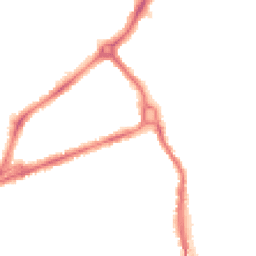 Night-time road noise heatmap for CB4 1BG