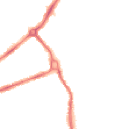 Night-time road noise heatmap for CB4 1BH