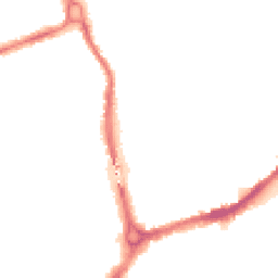 Night-time road noise heatmap for CB4 1BJ