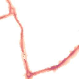 Night-time road noise heatmap for CB4 1BL