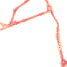 Night-time road noise heatmap for CB4 1HF