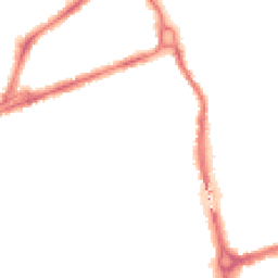 Night-time road noise heatmap for CB4 1JQ