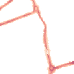 Night-time road noise heatmap for CB4 1JU