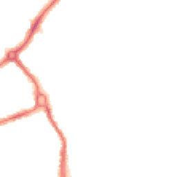 Night-time road noise heatmap for CB4 1NG