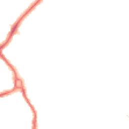 Night-time road noise heatmap for CB4 1NJ