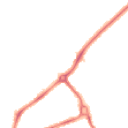 Night-time road noise heatmap for CB4 2AZ