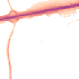 Night-time road noise heatmap for CB4 2GX