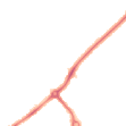 Night-time road noise heatmap for CB4 2JB