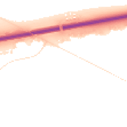 Night-time road noise heatmap for CB4 2UE