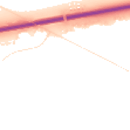 Night-time road noise heatmap for CB4 2UL