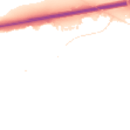 Night-time road noise heatmap for CB4 2XG