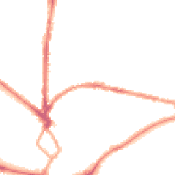 Night-time road noise heatmap for CB4 3BU