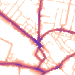 Daytime road noise heatmap for CB4 3HD