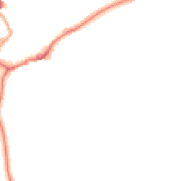 Night-time road noise heatmap for CB5 8AD