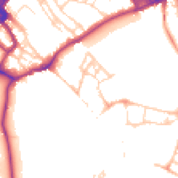 Daytime road noise heatmap for CB5 8AF