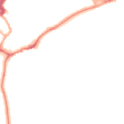 Night-time road noise heatmap for CB5 8AF