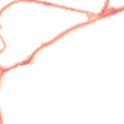 Night-time road noise heatmap for CB5 8AL