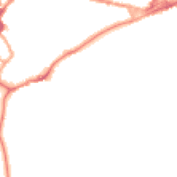 Night-time road noise heatmap for CB5 8AP