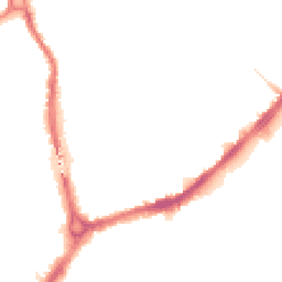 Night-time road noise heatmap for CB5 8HJ