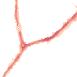 Night-time road noise heatmap for CB5 8HZ