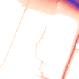 Daytime road noise heatmap for CB5 8SX