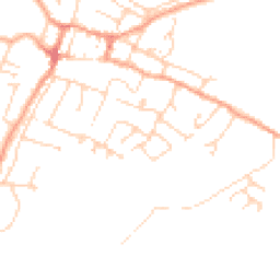 Daytime road noise heatmap for CB6 1AB