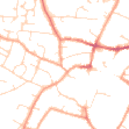 Daytime road noise heatmap for CB6 1AH