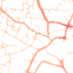 Daytime road noise heatmap for CB6 1AR