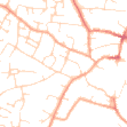 Daytime road noise heatmap for CB6 1AT
