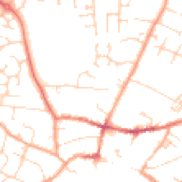Daytime road noise heatmap for CB6 1BG