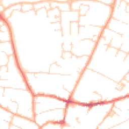 Daytime road noise heatmap for CB6 1BH